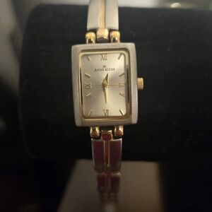 Anne Klien quartz stainless steel backing women's watch